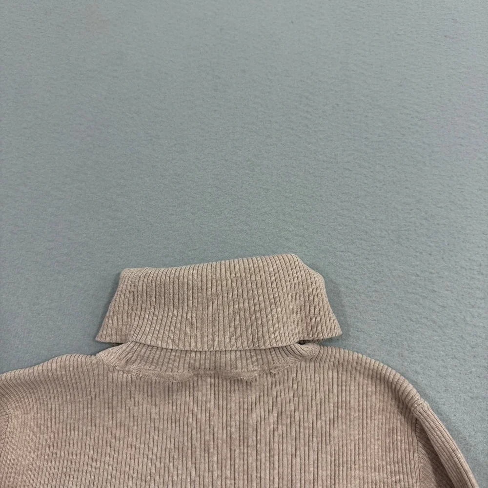 Lauren Ralph Lauren Sweater Women Large Turtleneck Ribbed Knit Pullover Vintage - Picture 9 of 11